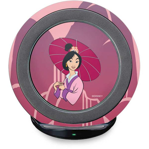 Disney Mulan with Umbrella Fast Charge Wireless Charging Stand Skin